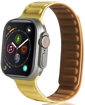 Beline Pasek Magnetic Do Apple Watch 2/3/4/5/6/7/8/Se/Se 2/Ultra (42/44/45/49Mm) Żółty