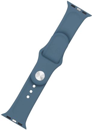 Fixed Silikonowy Pasek Do Apple Watch 42/44/45Mm - Niebieski
