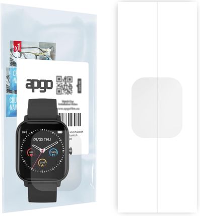 Apgo 1X Folia Hydrożelowa Do Maxcom Fw35 Aurum - Smartwatch Hydrogel Protection