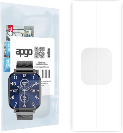 Apgo 1X Folia Hydrożelowa Do Maxcom Fw45 Aurum 2 - Smartwatch Hydrogel Protection