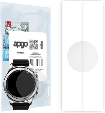 Apgo 1X Folia Hydrożelowa Do Samsung Gear S3 Classic - Smartwatch Hydrogel Protection