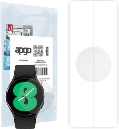 Apgo 1X Folia Hydrożelowa Do Samsung Galaxy Watch4 40Mm - Smartwatch Hydrogel Protection