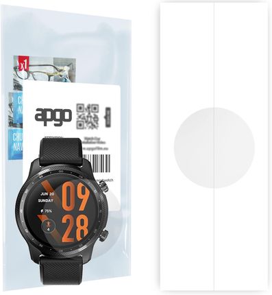 Apgo 1X Folia Hydrożelowa Do Mobvoi Ticwatch Pro 3 Ultra - Smartwatch Hydrogel Protection