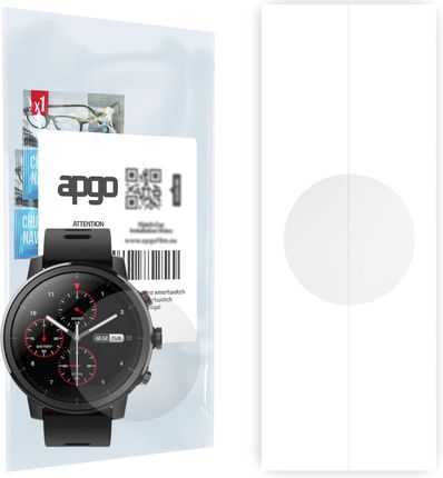 Apgo 1X Folia Hydrożelowa Do Amazfit Stratos - Smartwatch Hydrogel Protection