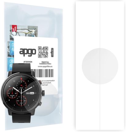 Apgo 1X Folia Hydrożelowa Do Amazfit Stratos Plus - Smartwatch Hydrogel Protection