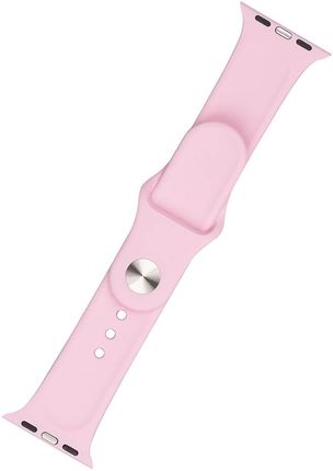 Fixed Silikonowy Pasek Do Apple Watch 38/40/41Mm - Jasno Różowy