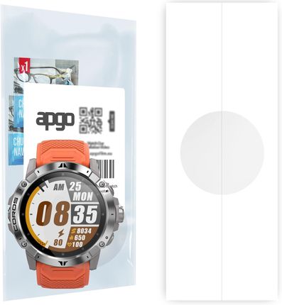Apgo 1X Folia Hydrożelowa Do Coros Vertix 2 - Smartwatch Hydrogel Protection