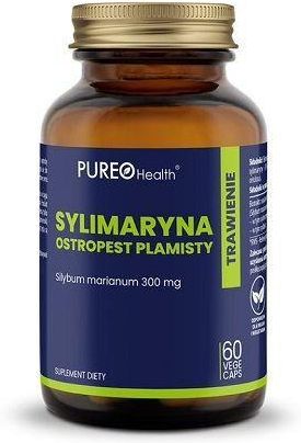 PUREO HEALTH Sylimaryna 80% + Ostropest Plamisty 60kaps