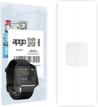 Apgo 1X Folia Hydrożelowa Do Fitbit Blaze Gunmetal - Smartwatch Hydrogel Protection