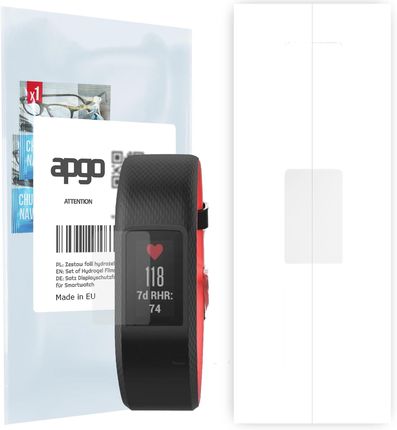 Apgo 1X Folia Hydrożelowa Do Garmin Vivosport - Smartwatch Hydrogel Protection