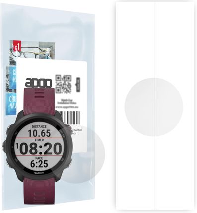 Apgo 1X Folia Hydrożelowa Do Garmin Forerunner 245 - Smartwatch Hydrogel Protection