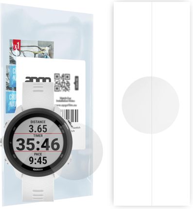 Apgo 1X Folia Hydrożelowa Do Garmin Forerunner 245 Music - Smartwatch Hydrogel Protection