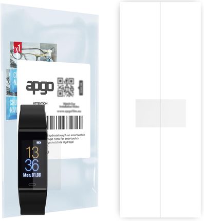 Apgo 1X Folia Hydrożelowa Do Hama Fit Track 3900 - Smartwatch Hydrogel Protection