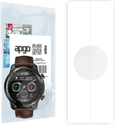 Apgo 1X Folia Hydrożelowa Do Mobvoi Ticwatch Pro 3 Ultra Lte - Smartwatch Hydrogel Protection