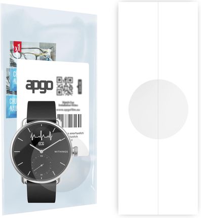 Apgo 1X Folia Hydrożelowa Do Withings Scanwatch - Smartwatch Hydrogel Protection