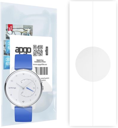 Apgo 1X Folia Hydrożelowa Do Withings Move Ecg - Smartwatch Hydrogel Protection