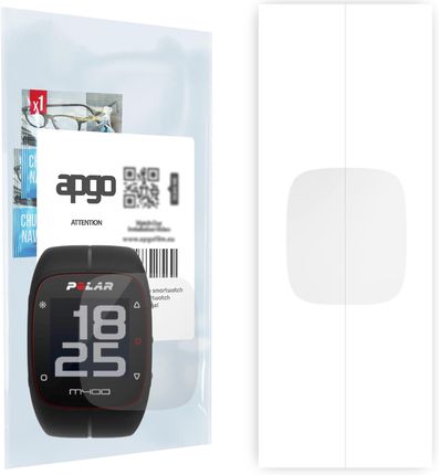 Apgo 1X Folia Hydrożelowa Do Polar M400 Hr - Smartwatch Hydrogel Protection