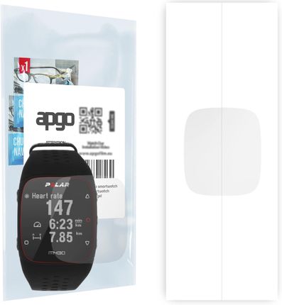 Apgo 1X Folia Hydrożelowa Do Polar M430 - Smartwatch Hydrogel Protection