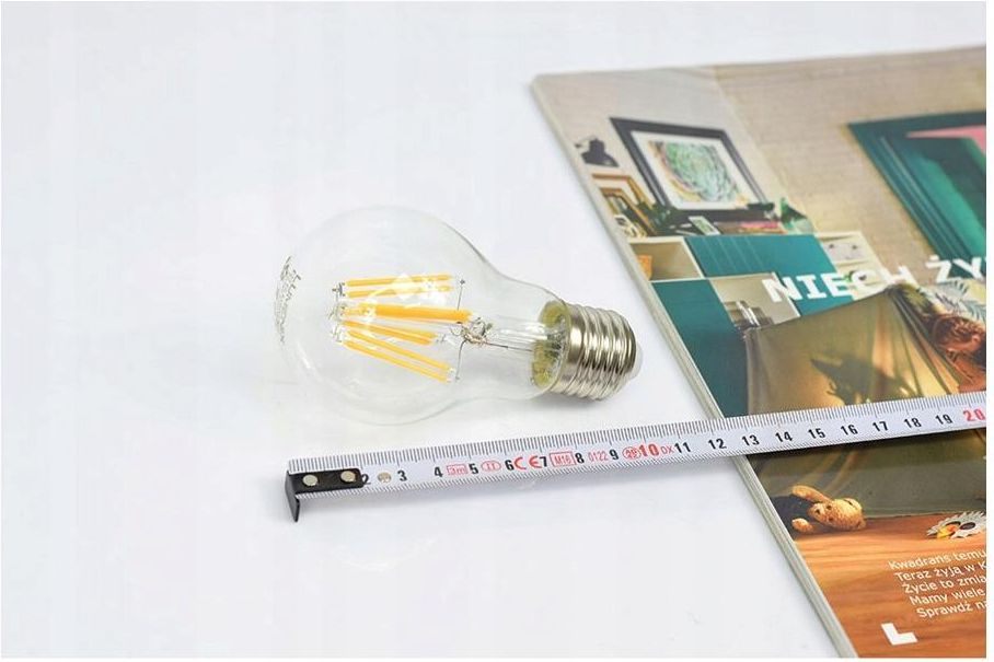 Luxolar Żarówka Ozdobna Led E27 6w Filament Edison 4000k 1365090