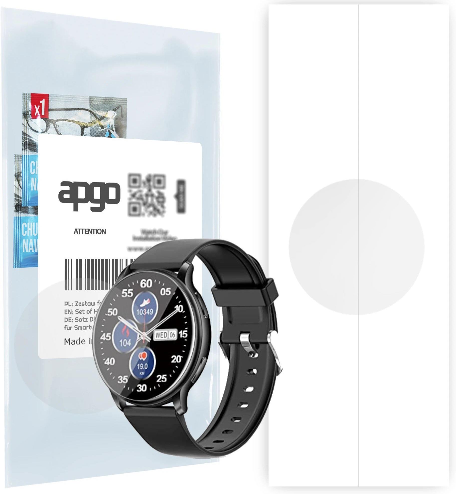 Apgo 1X Folia Hydrożelowa Do Szhelejiam Y33 Smartwatch Hydrogel