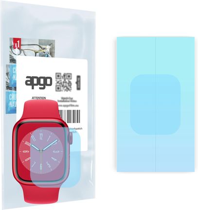 Apgo 2X Folia Hydrożelowa Do Apple Watch 8 (41Mm) - Hd Hq Flex Smartwatch Hydrogel Protection