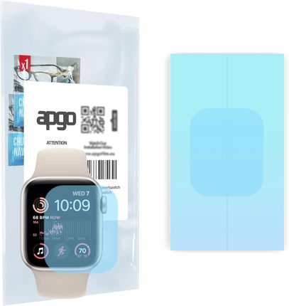 Apgo 2X Folia Hydrożelowa Do Apple Watch Se 2022 (40Mm) - Hd Hq Flex Smartwatch Hydrogel Protection