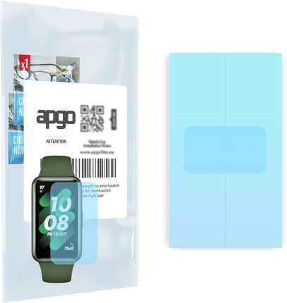 Apgo 2X Folia Hydrożelowa Do Huawei Band 7 - Hd Hq Flex Smartwatch Hydrogel Protection