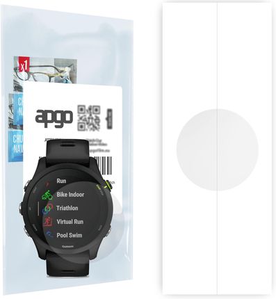Apgo 1X Folia Hydrożelowa Do Garmin Forerunner 255 Music - Smartwatch Hydrogel Protection