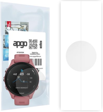 Apgo 1X Folia Hydrożelowa Do Garmin Forerunner 255S - Smartwatch Hydrogel Protection