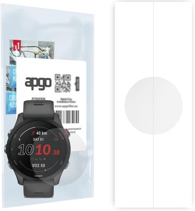 Apgo 1X Folia Hydrożelowa Do Garmin Forerunner 255 - Smartwatch Hydrogel Protection