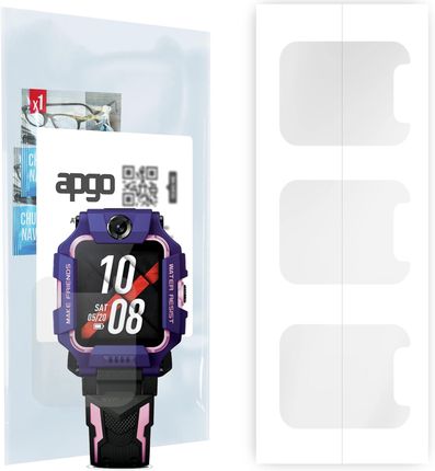 Apgo 3X Folia Hydrożelowa Do Imoo Watch Phone Z6 - Smartwatch Hydrogel Protection