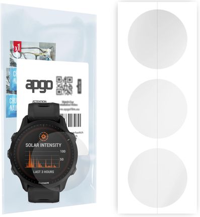 Apgo 3X Folia Hydrożelowa Do Garmin Forerunner 955 Solar - Smartwatch Hydrogel Protection