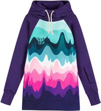 Zdjęcie Deep Trip Outdoorowa Z Kapturem Damska Aquafresh Softshell Wielokolorowy - Tykocin