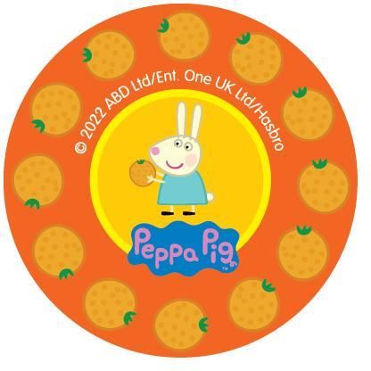 DOMOWA APTECZKA Vitamin Lollipops Peppa Pig Lizak pomarańczowy 1 szt. 