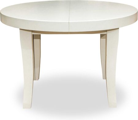 Stół Okrągły Rozkładany Kloze 100 + 40cm Biały
