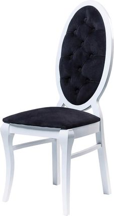 Ekskluzywne Tapicerowane Krzesło Infinity Styl Glamour