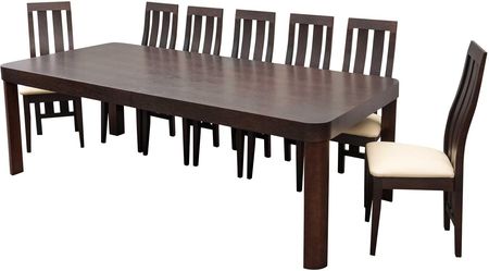 Stół Rozkładany Borys 240 110 + 2x60cm Wkładka