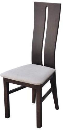 Drewniane Krzesło Rosa Kw88 Profilowane Oparcie Z Wycięciem