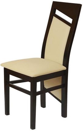 Krzesło Cezar Kw90 Z Profilowanym Ażurowym Oparciem