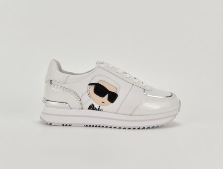Damskie Sneakersy Karl Lagerfeld Velocita II Karl Nft LO Lace Kl61930N-311 – Biały