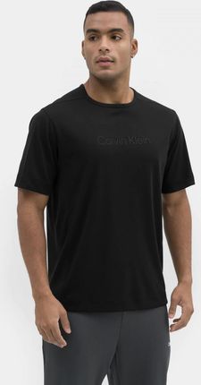 Męska koszulka treningowa CALVIN KLEIN MEN 00GMS3K107 - czarna