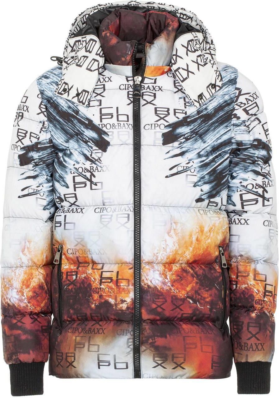 Cipo & Baxx Mens Hooded Cardigan CP256