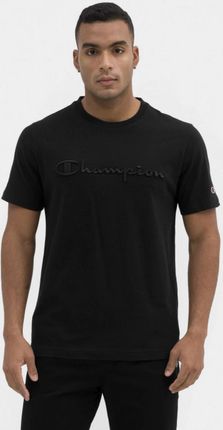 Męski t-shirt z nadrukiem CHAMPION ROCHESTER Crewneck T-shirt - czarny