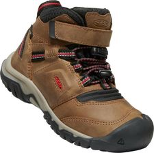 Keen Obuwie Dziecięce Ridge Flex Mid Wp Żubr Czerwony Dywan Eu