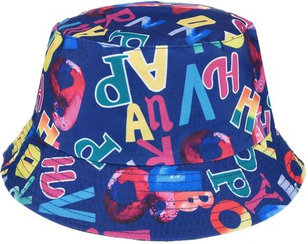 Kolorowe literki dwustronny kapelusz dziecięcy bucket hat KAP-MD