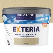 Zdjęcie Primacol Elewacyjna Farba Strukturalna Exteria Beżowa 9l - Luboń