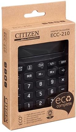 Micromedia Kalkulator Citizen Ecc 210 Ekologiczny 8 Pozycyjny (MIBIU_ECC210)