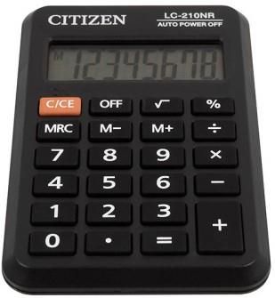 Micromedia Kalkulator Citizen Lc 110Nr 8 Pozycyjny Czarny (MIBIU_LC110NR)