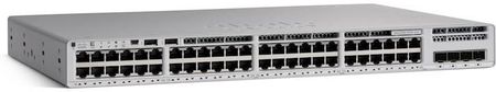 Cisco Switch Catalyst C9200L-48Pxg-2Y-E 48 Portowy (8 Mgig) + 2 Qsfp28 Poe (C9200L48PXG2YE)