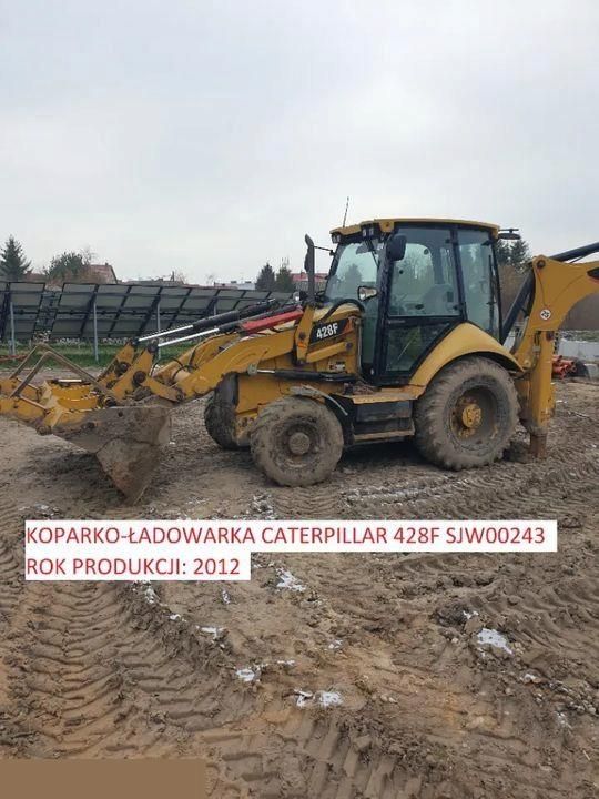 Koparko Ładowarka Caterpillar 428F 2012r stan BDB Opinie i ceny na Ceneo pl